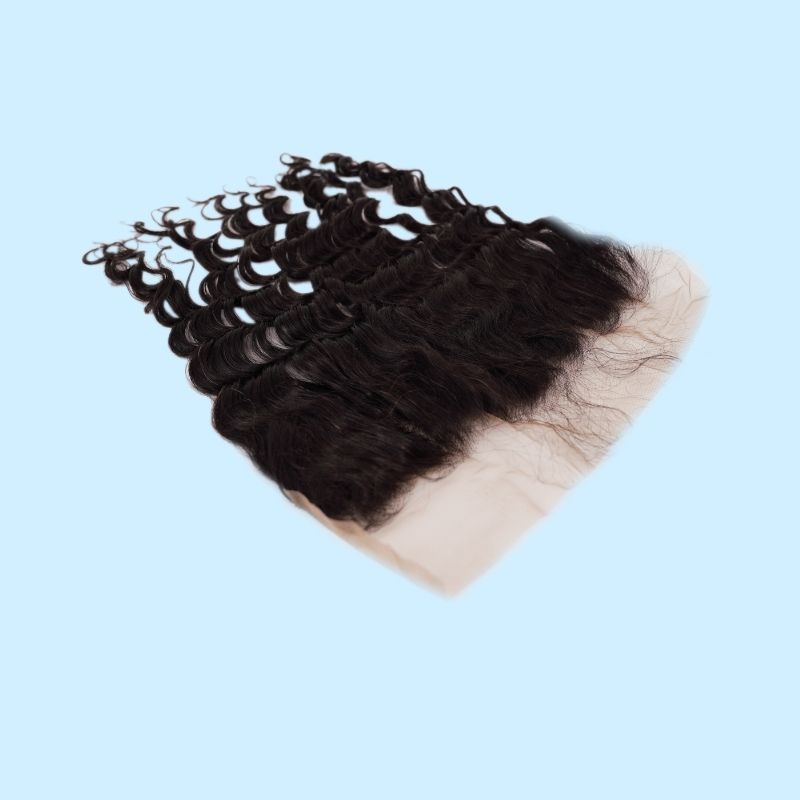 Brazilian Deep Wave Transparent Lace Frontal