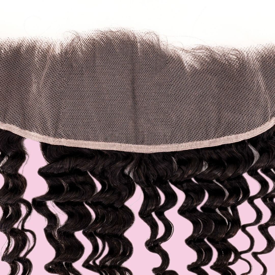 Brazilian Deep Wave Transparent Lace Frontal
