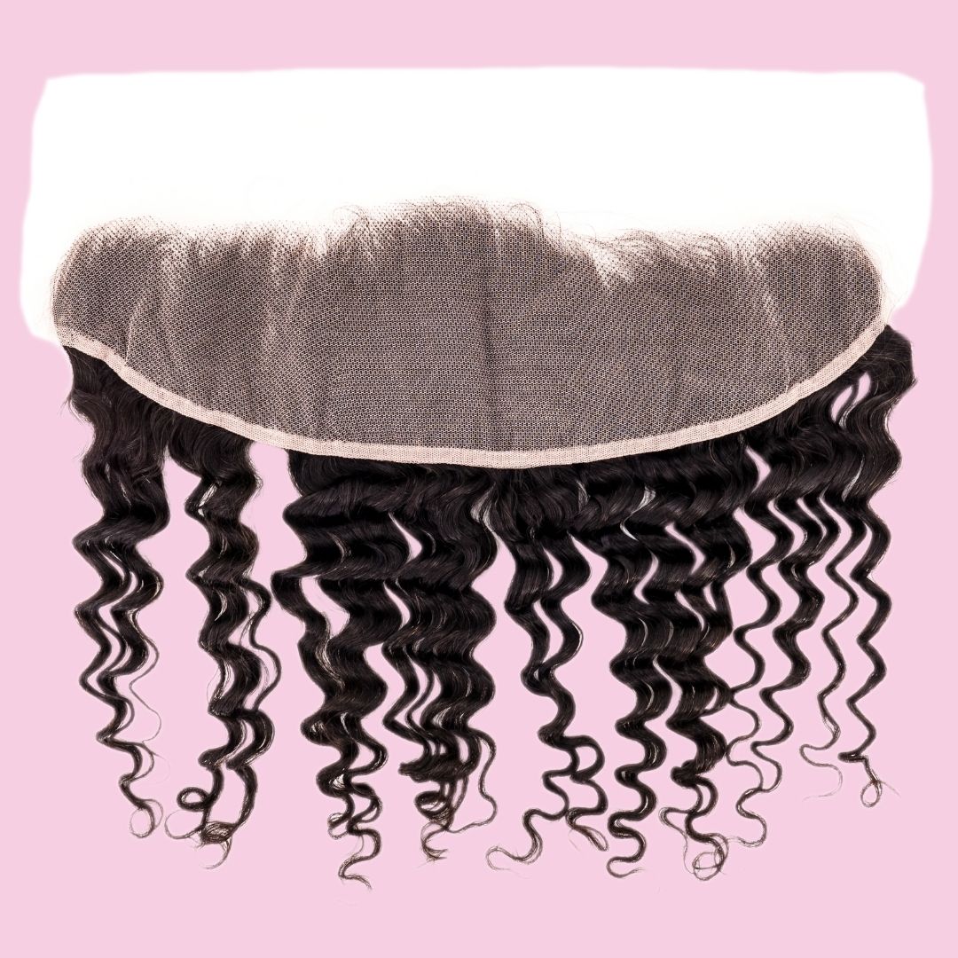 Brazilian Deep Wave Transparent Lace Frontal