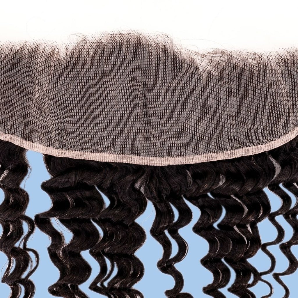 Brazilian Deep Wave Transparent Lace Frontal