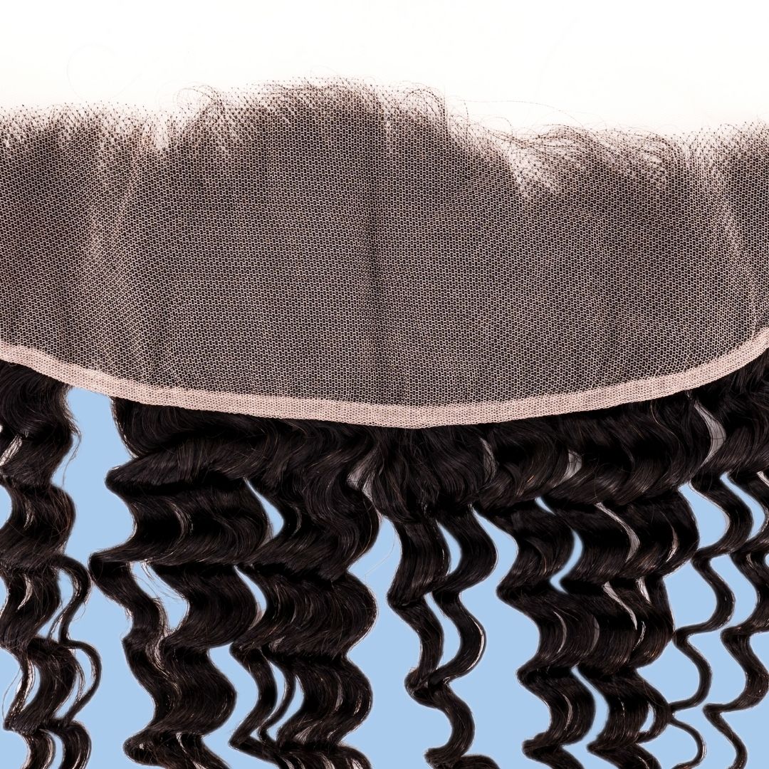 Brazilian Deep Wave Transparent Lace Frontal