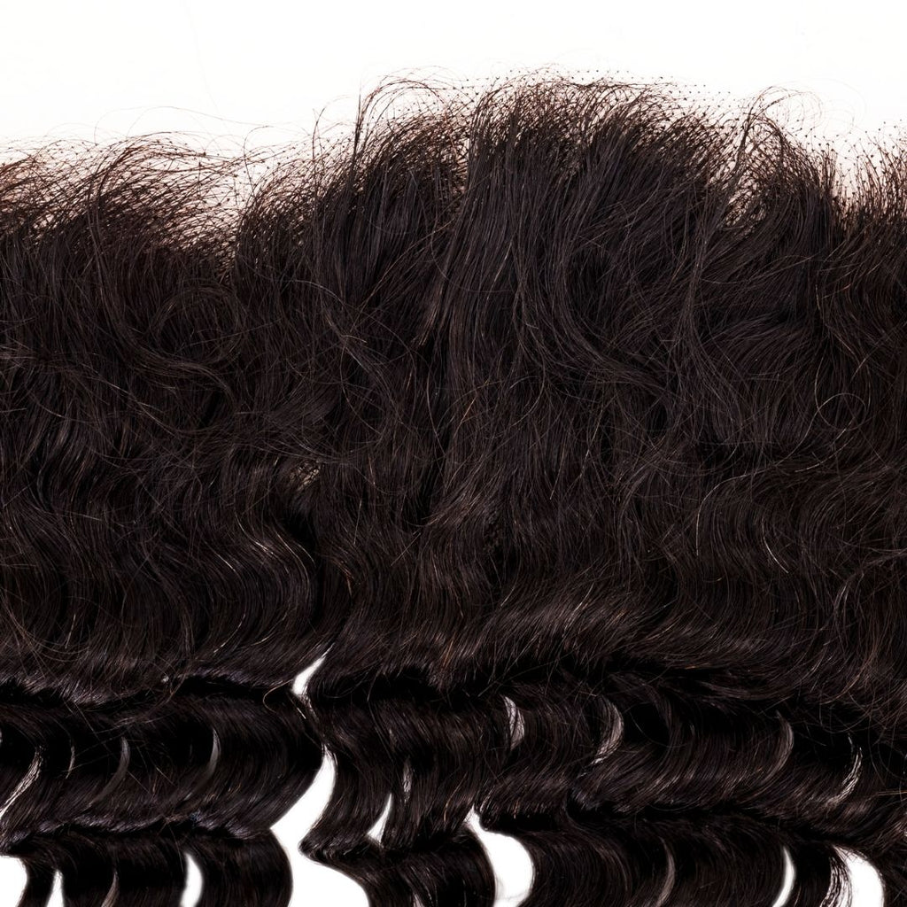 Brazilian Deep Wave Transparent Lace Frontal