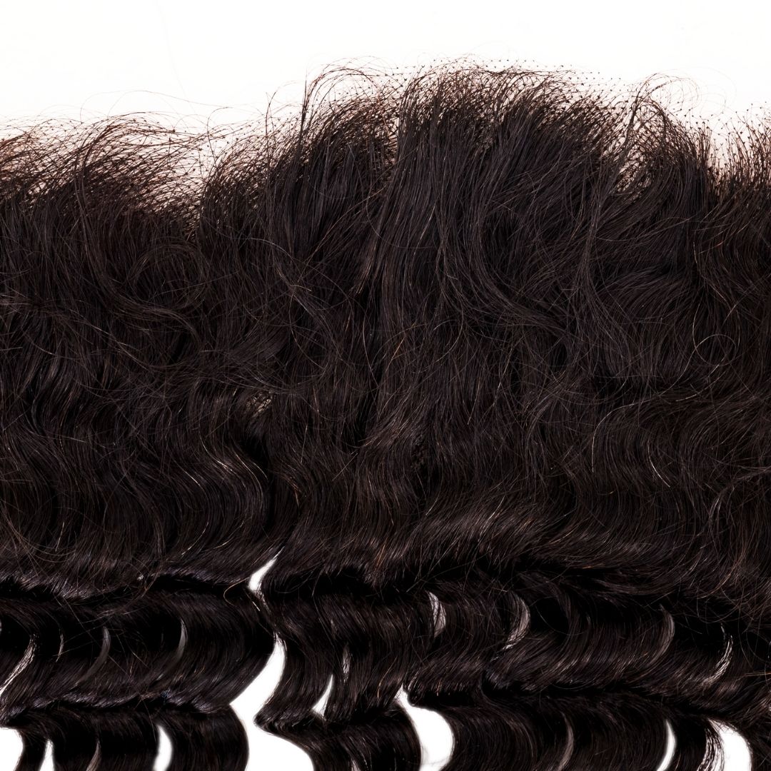 Brazilian Deep Wave Transparent Lace Frontal