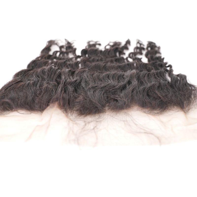 Brazilian Deep Wave Transparent Lace Frontal