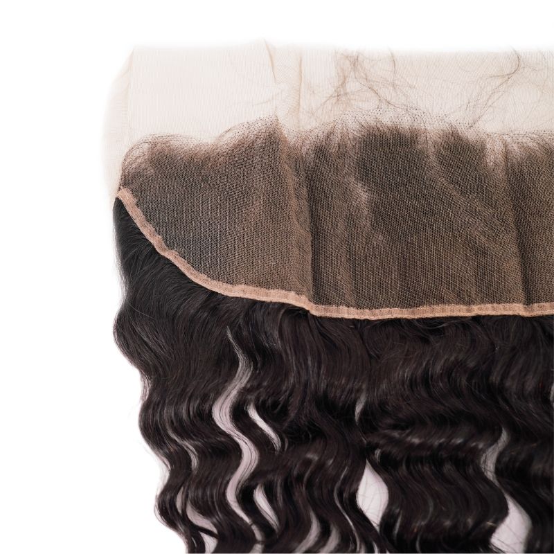 Brazilian Deep Wave Transparent Lace Frontal