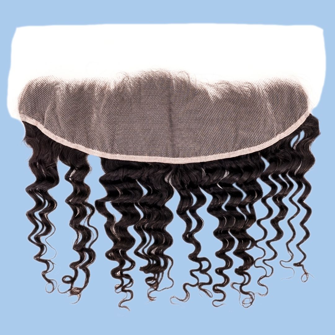 Brazilian Deep Wave Transparent Lace Frontal