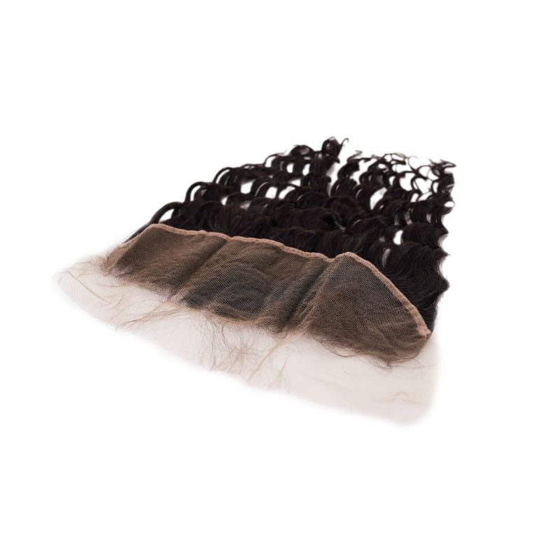 Brazilian Deep Wave Transparent Lace Frontal