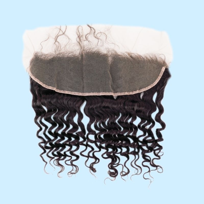Brazilian Deep Wave Transparent Lace Frontal